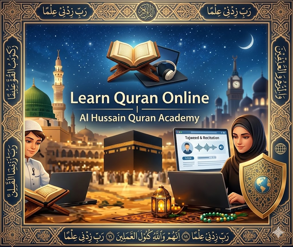 Online Al Hussain Quran Academy - Learn Quran withTajweed